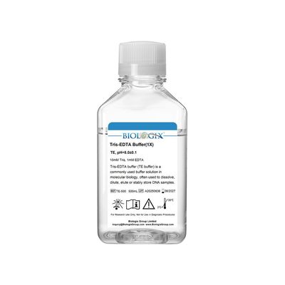 Biologix® TE ( Tris-EDTA ) Buffer ( 1X ),  pH8.0, 500mL/ Bottle