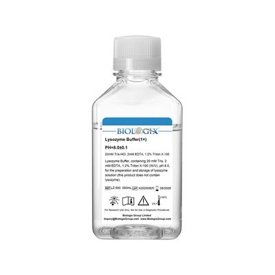 Biologix® Lysozyme Buffer ( 1X ), pH 8.0, 500mL/Bottle