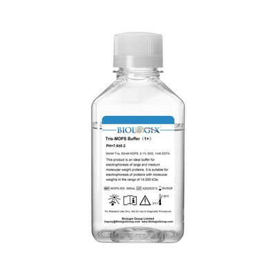 Biologix® TRIS-MOPS Buffer ( 1X ), pH7.4, 500mL/Bottle