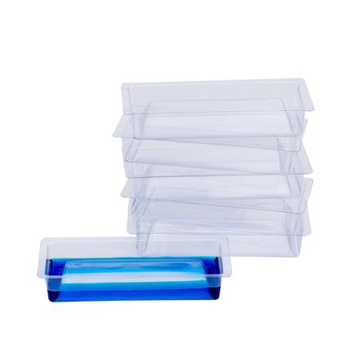 Biologix® Solution Basins-55ml, PVC, Clear, 100/Bag, 8 Bags/Case