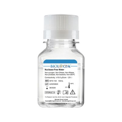 Biologix® Nuclease-Free Water, 100mL/ Bottle