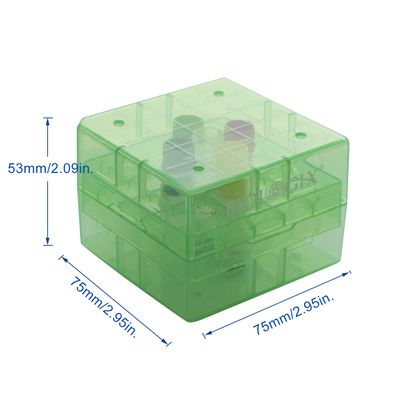 Biologix® PP Cryogenic Storage Boxes,  25-Well, 5 Pieces/Pack, 6 Packs/Case