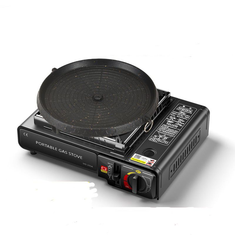 Portable Gas Stove Outdoor BBQ + Hot Pot ¨C Random