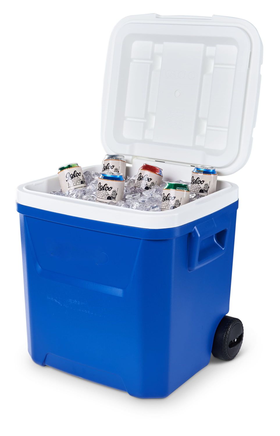 60QT Laguna Ice Chest Cooler w/ Wheels ¨C Blue