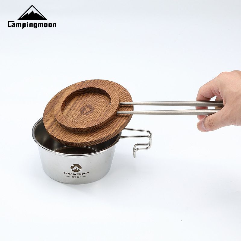 S362 Picnic Stainless Dumpling Steamer Snow Pull Drawer ¨C S-MG Shera Wooden Cover