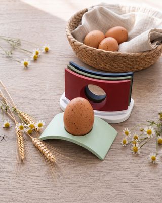 Eierbecher - Set mit Ständer