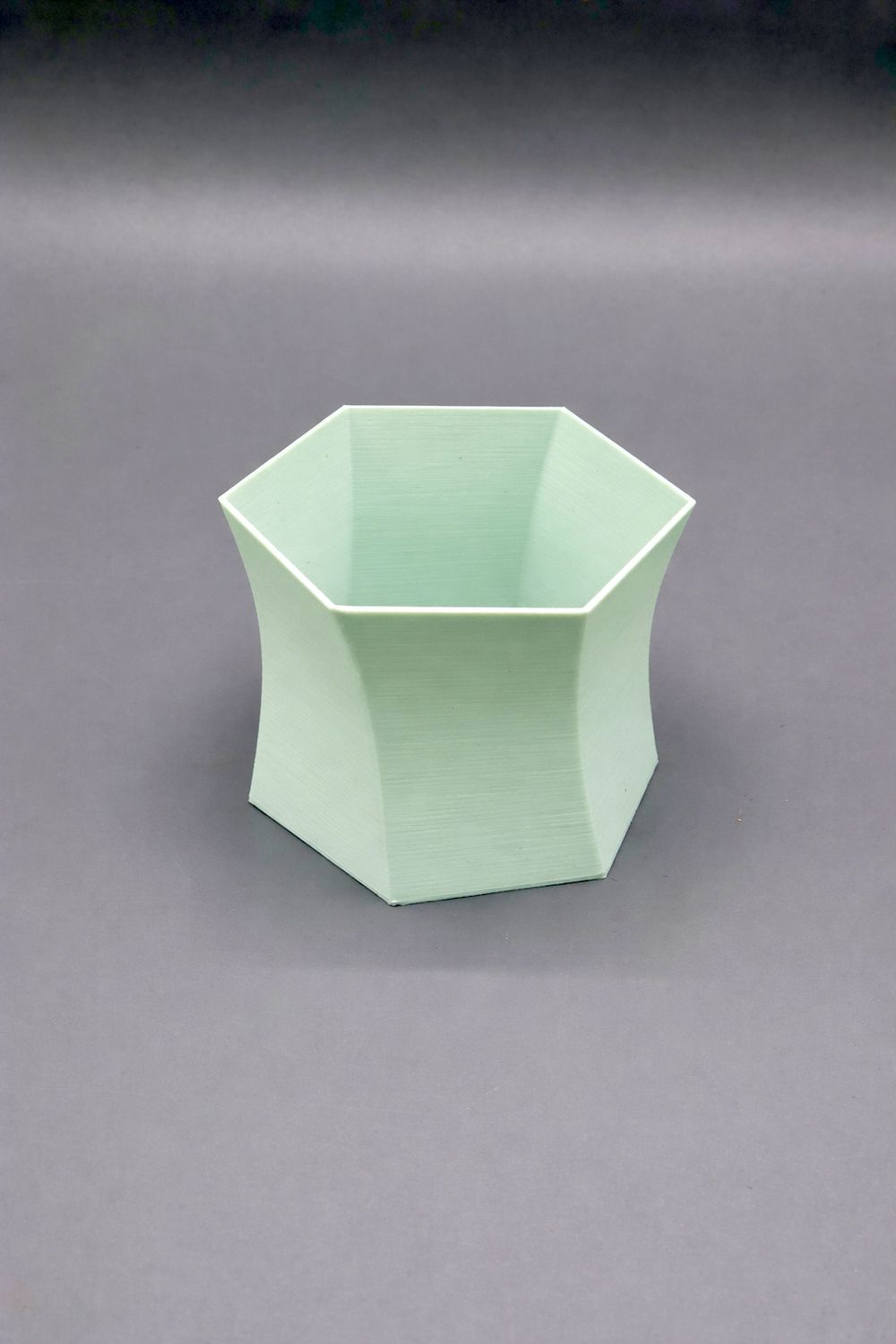 Übertopf Twister Hellgrün