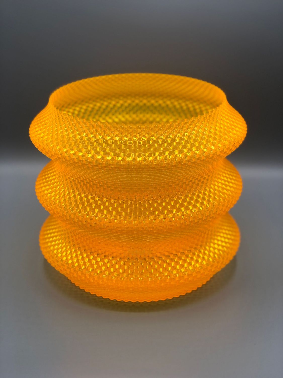 Solara-Orange-Set (inkl. Lampenständer & Lampenfassung)