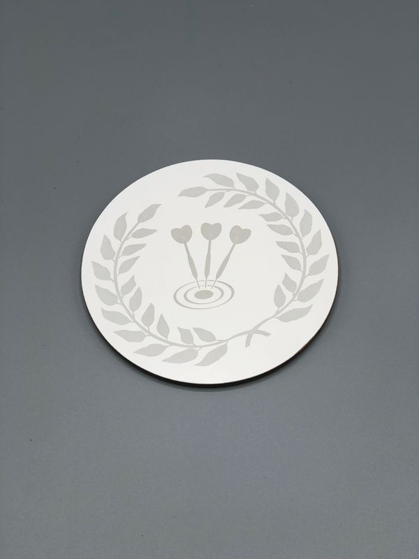 Kork-Set-Weiß (4 Stück)