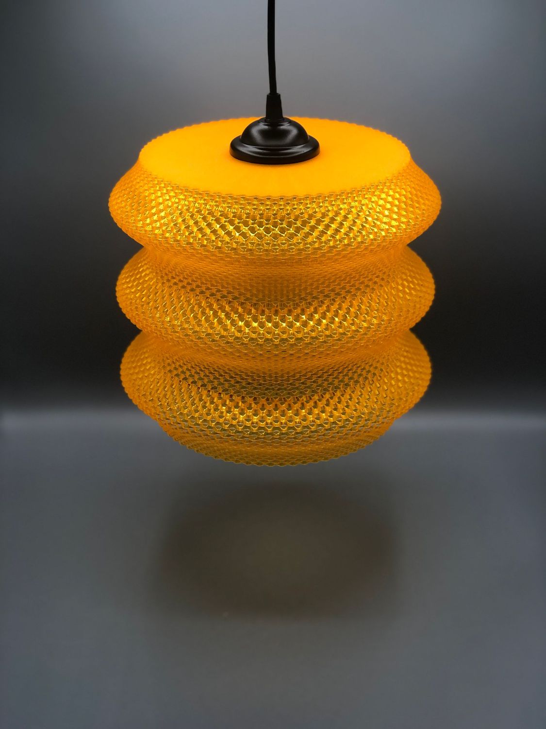 Lior-Set-Orange (inkl. Lampenfassung E27, schwarz)