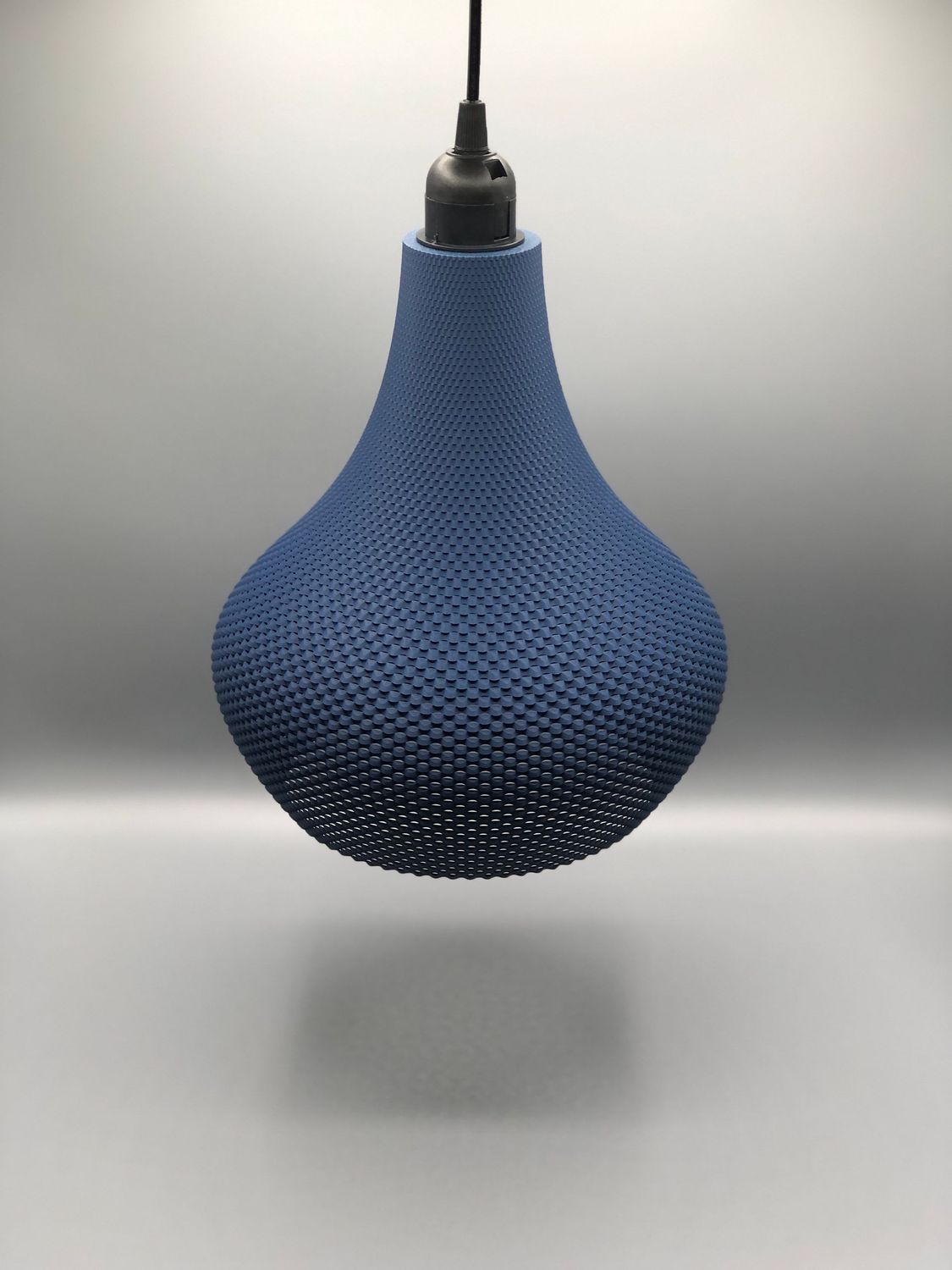 Bloom-Set-Blau Matt (inkl. Lampenfassung E27)