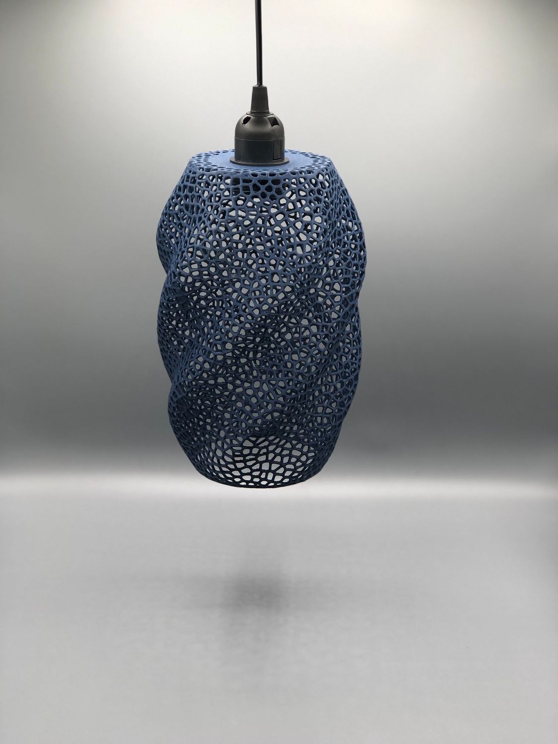 Veluna-Set-Blau Matt (inkl. Lampenfassung E27)