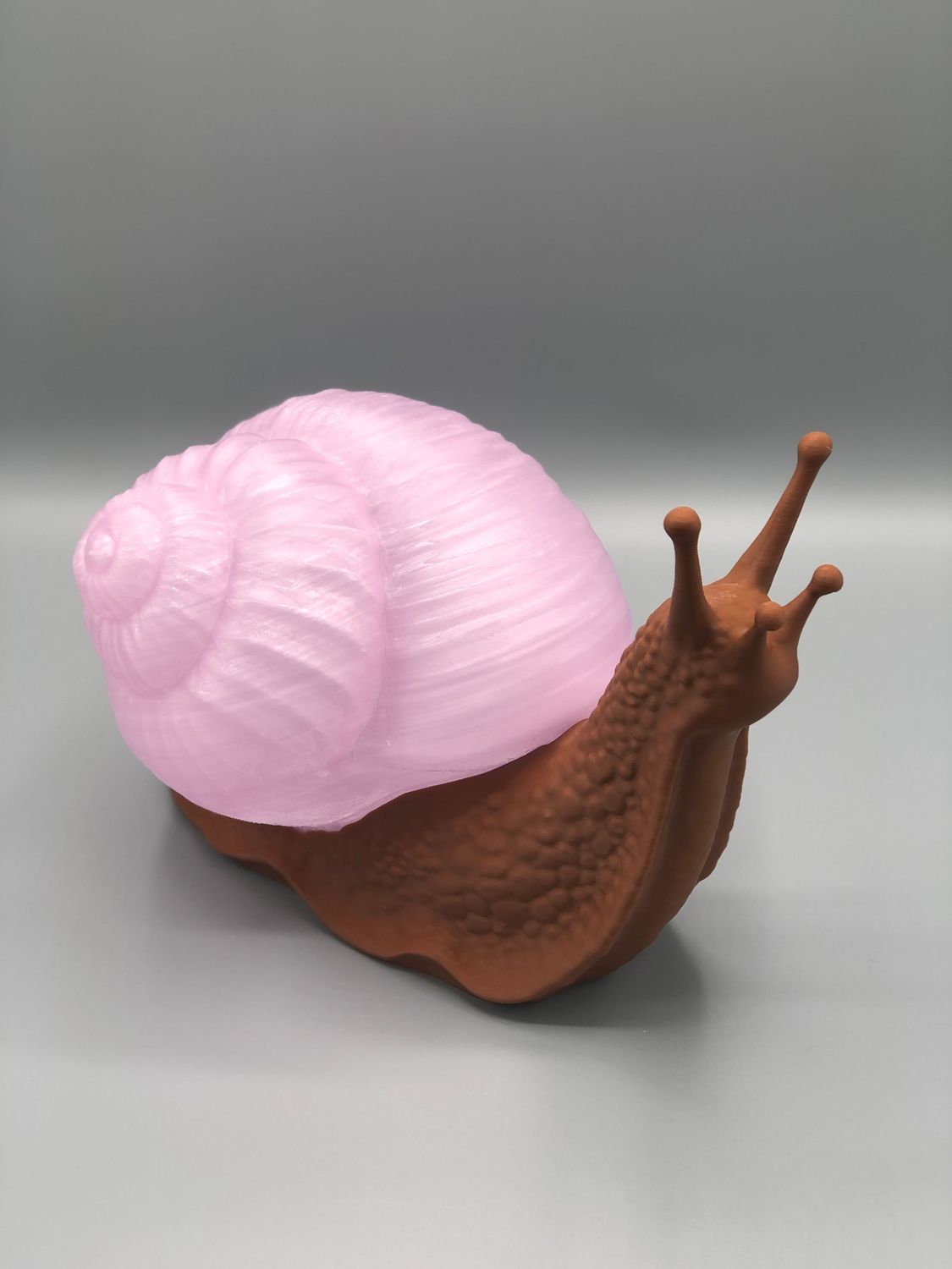 Schnecke-Set-Altrosa (inkl. Leuchtmittel)