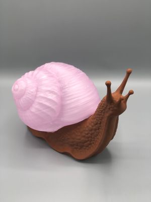 Schnecke-Set-Altrosa (inkl. Leuchtmittel)