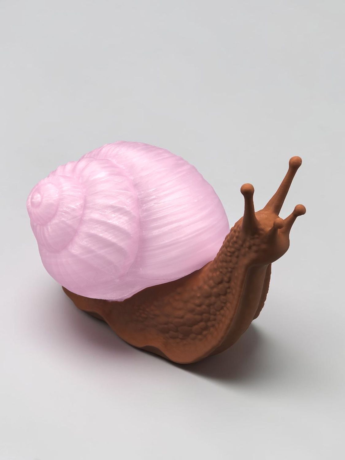 Schnecke-Set-Altrosa (inkl. Leuchtmittel)