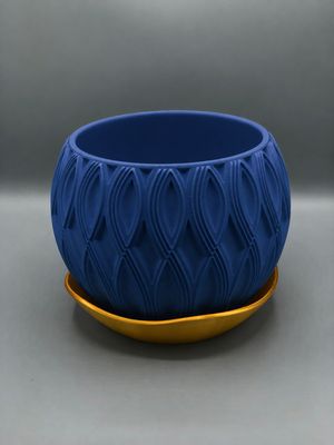 Ornamenta Blau Matt