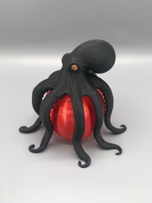 Octopus mit Kugel (inkl. Leuchtmittel)