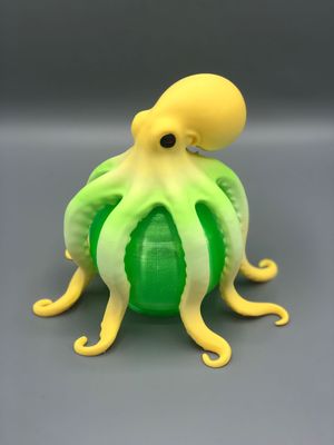 Octopus mit Kugel (inkl. Leuchtmittel)