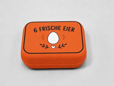 Eierbox Orange