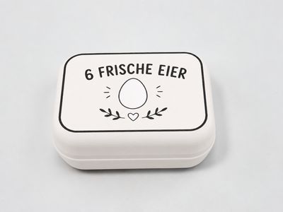 Eierbox Kaltes Weiß