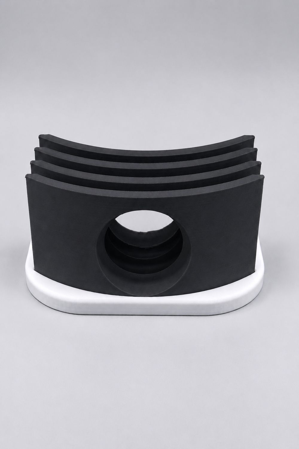 Eierbecher 4-er Set - Schwarz Matt