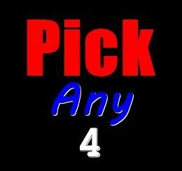 Pick any 4 Items