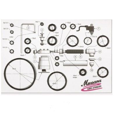 Mussana Dichtungssatz