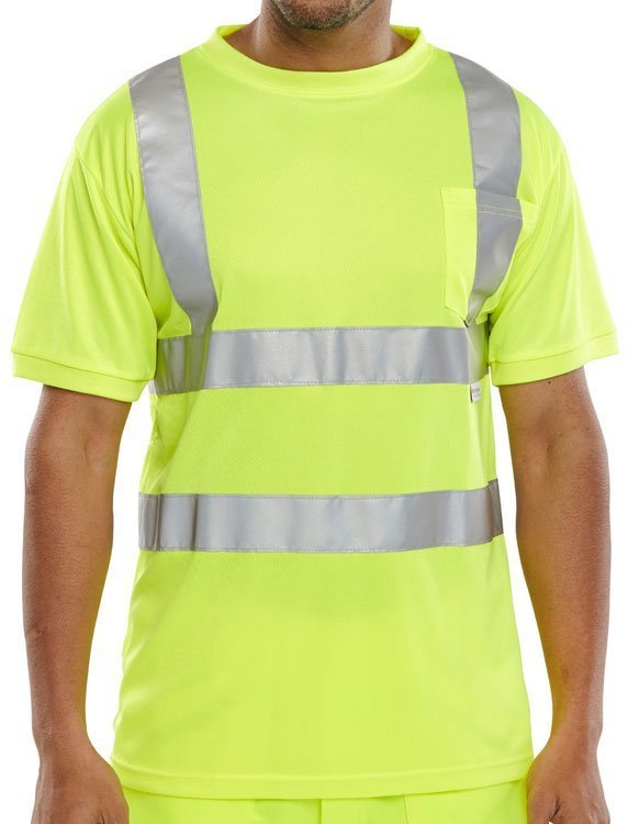Hi-Vis Crew Neck T-Shirt