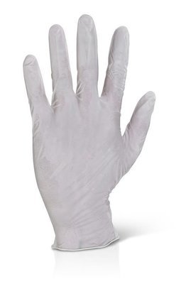 Clear Latex Gloves Powdered Free