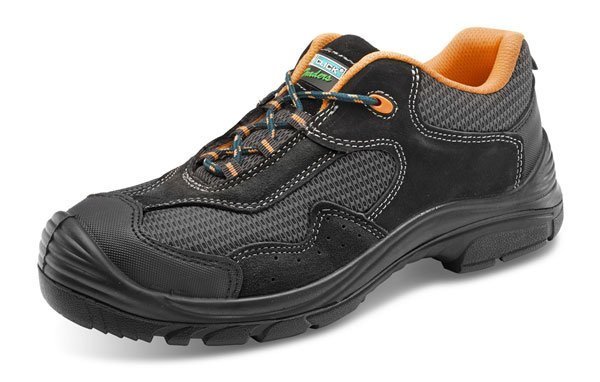 Click Traders Non-Metallic Trainer Shoe