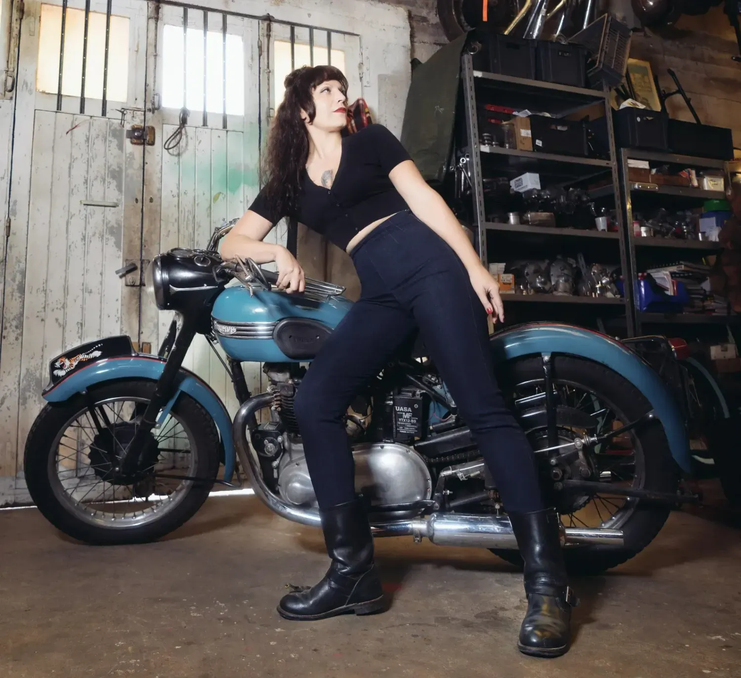 Denim CAPRI PANT Denim CAPRI PANT