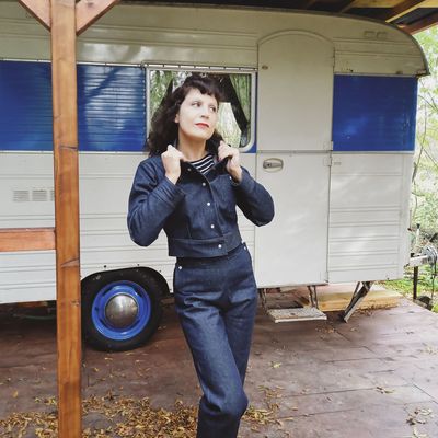Denim GO WEST JACKET Denim GO WEST JACKET