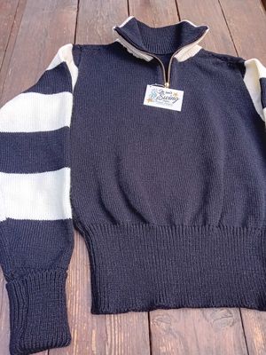 RACER SWEATER Black & White RACER SWEATER Black & White