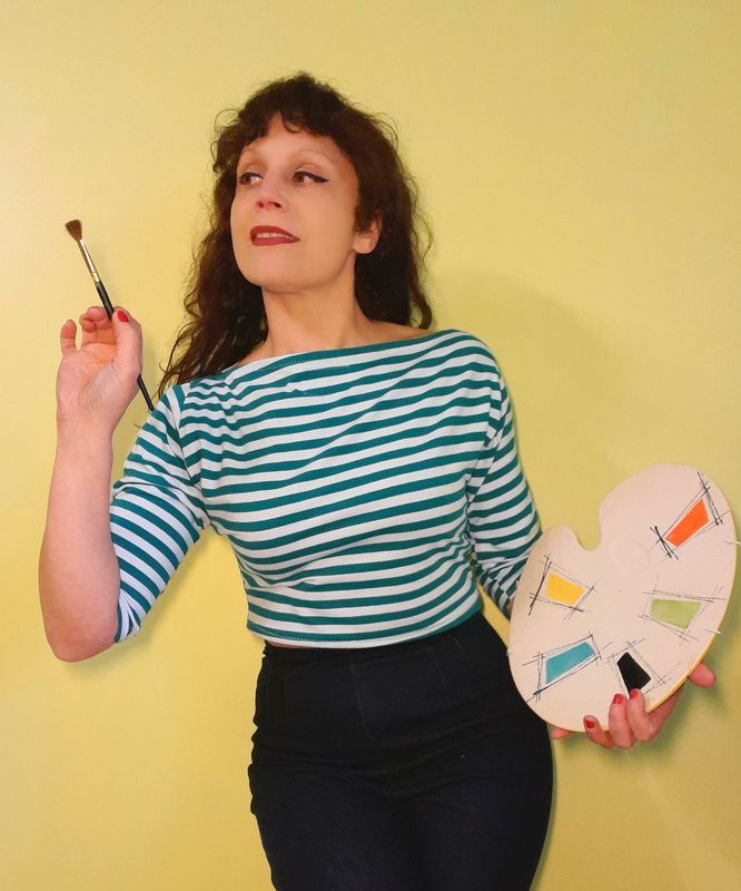 Petit haut BEATNIK vert