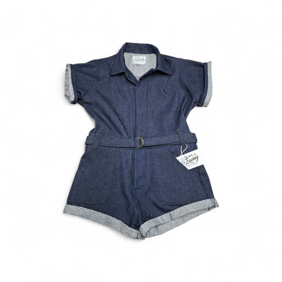 DENIM PLAYSUIT