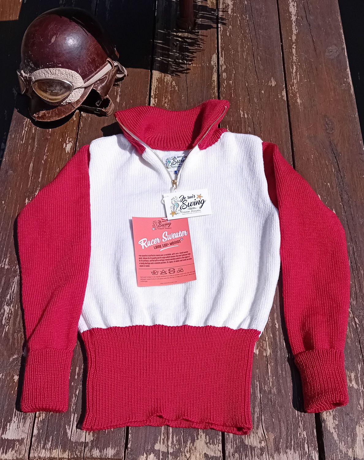 RACER SWEATER 100% Laine