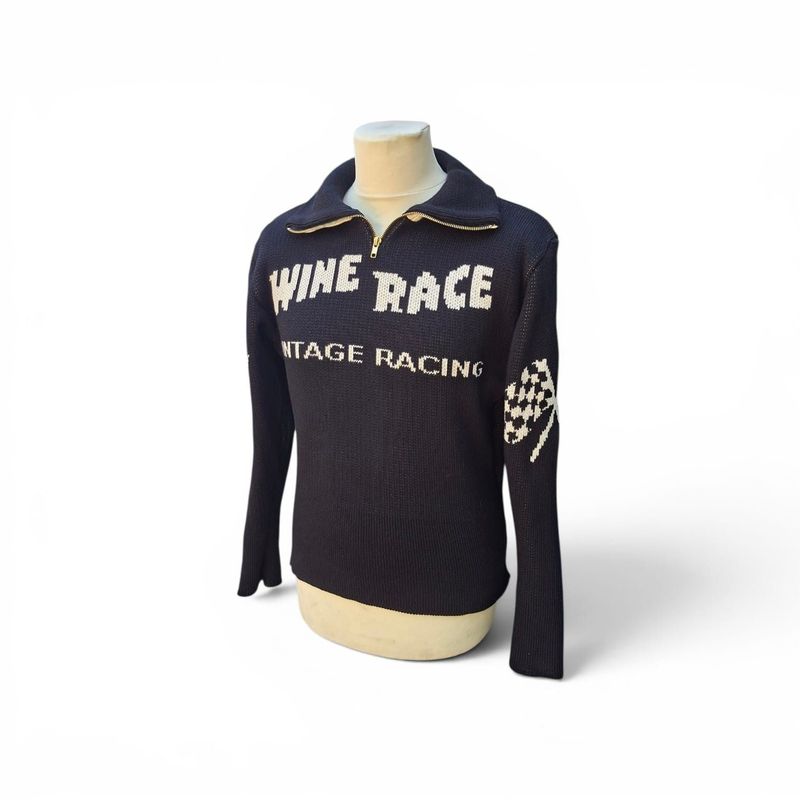 RACER SWEATER coton bio WINE RACE