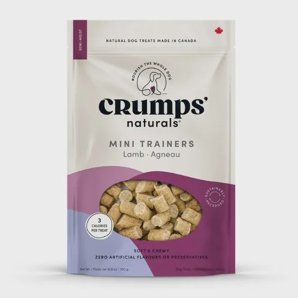 TEST - Crumps&#39; Naturals Semi-Moist Mini Trainers - Lamb