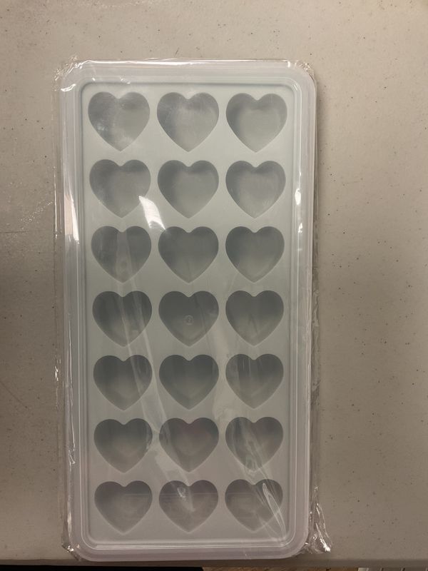 Ice Cube Tray Hearts