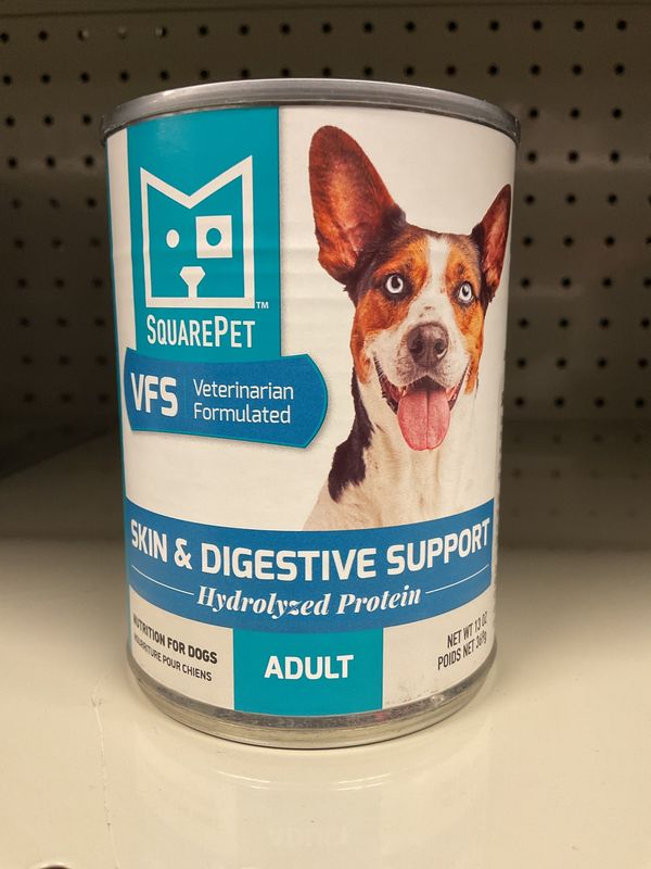Square Pet VFS Skin &amp; Digestive Support for Dogs-369g