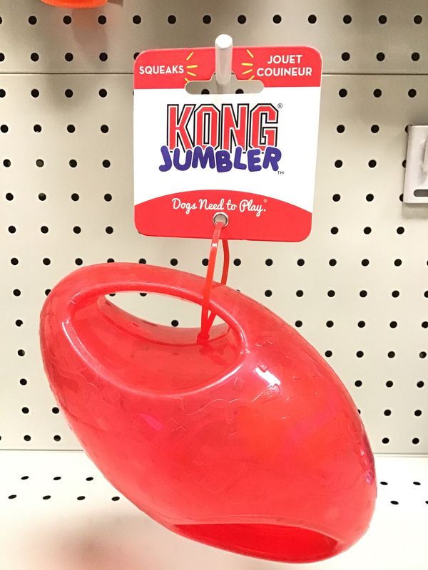 Kong Jumbler Football Dog Toy