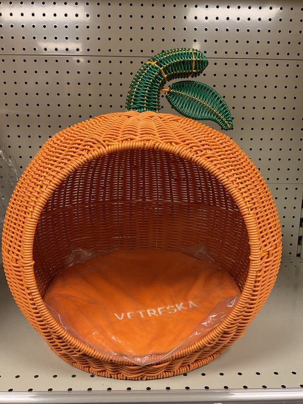 Vetreska Tangerine rattan Bed