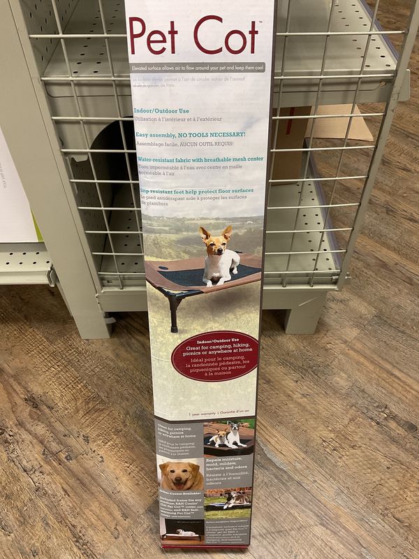*K&amp;H PET Pet Cot Mesh Chocolate Medium