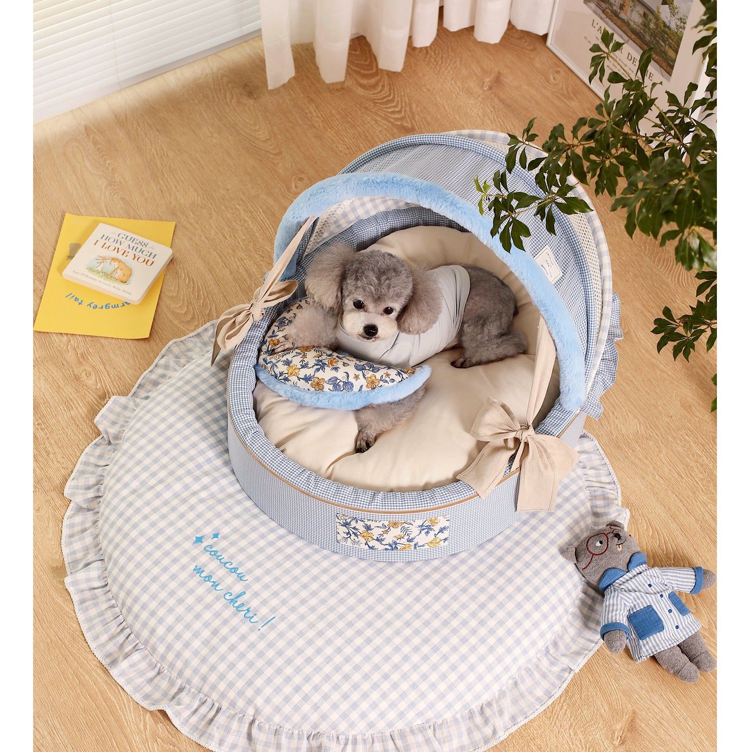 Nifty Fairy Golden Trumpet Pet Cot/Bed