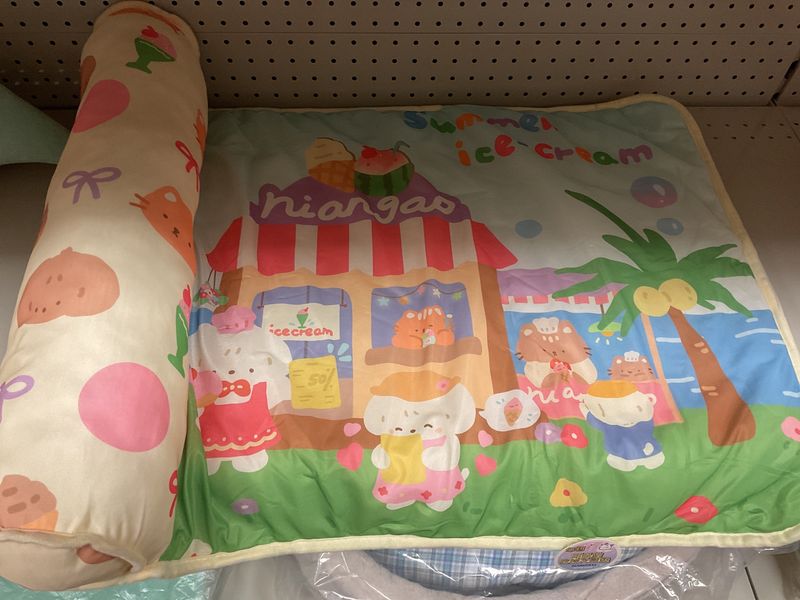 Hello Kitty ice cream themed Blanket Floor Cooling  Mat