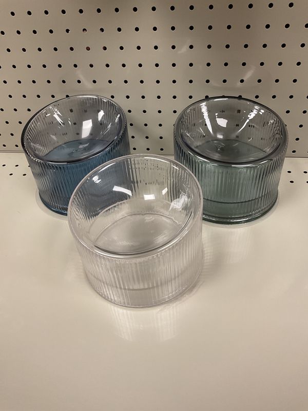 FurryTail Fooddict Cat Bowl Blue