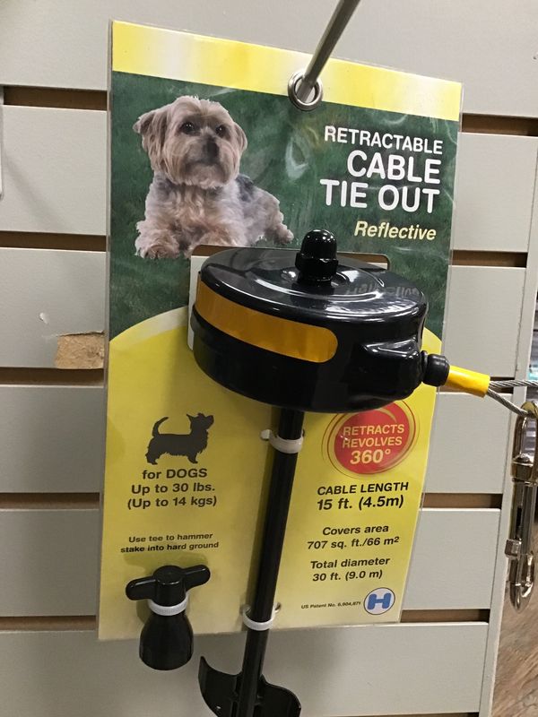 *LIXIT Retractable Cable Tie Out - Small