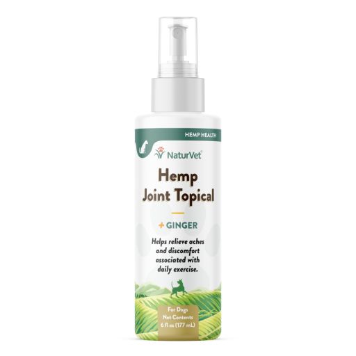 NaturVet Hemp Joint Topical Spray for Dogs, 6 fl. oz., 6 FZ