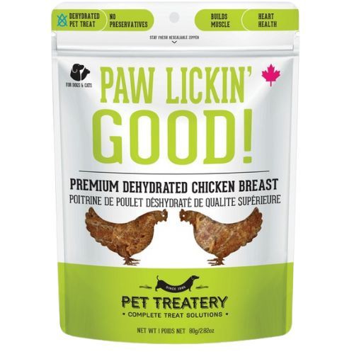 Paw lickin’ good! Dehydrated Chicken 80GM | Dogs &amp; Cats