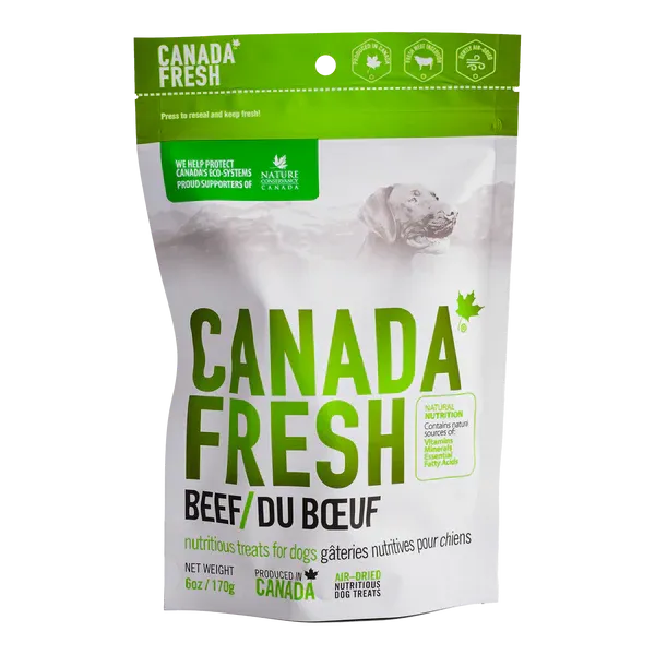 Canada Fresh Dog Treat Beef 6Oz/170g